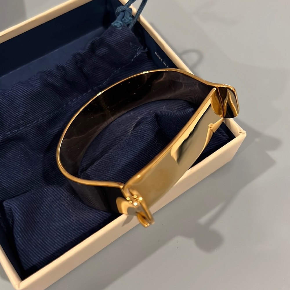 Miansai Gold cuff. Wide 1/2 inch